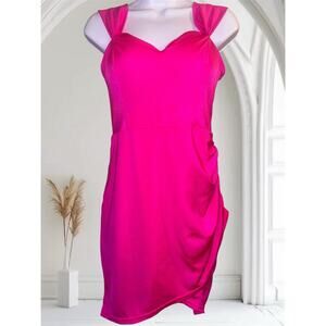 Fashion Nova Size XL - Hot Pink Dress